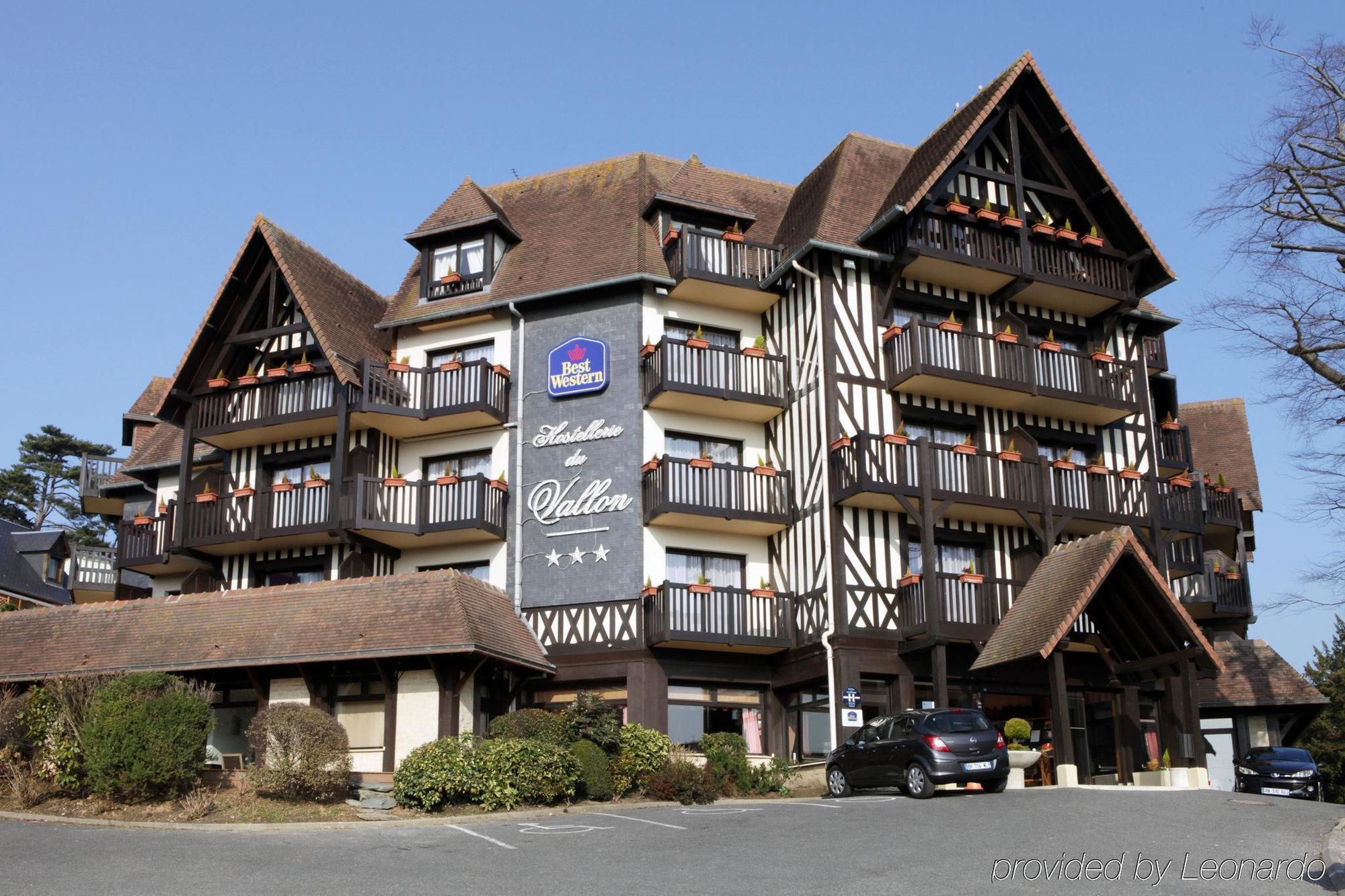 Best Western Plus Hostellerie Du Vallon Trouville-sur-Mer Kültér fotó